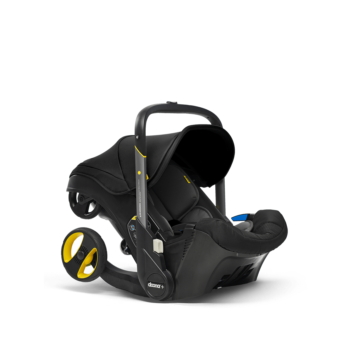 Doona car seat stroller angled view