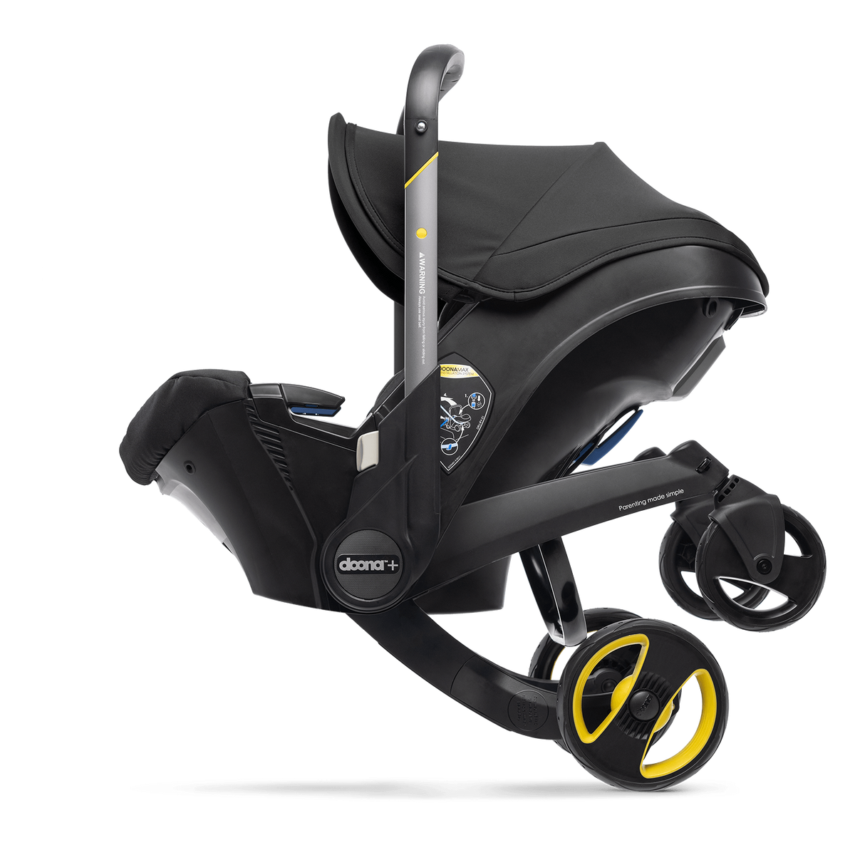 Doona car seat stroller mid position