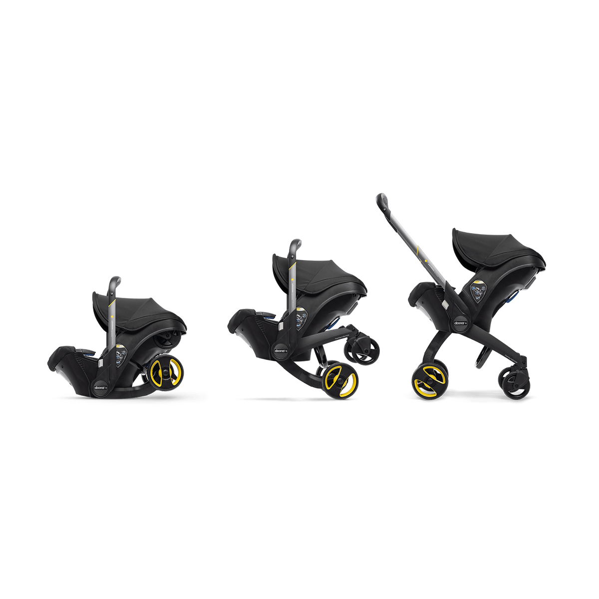 Doona car seat stroller side view