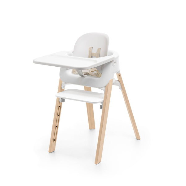 Stokke Steps chair with Baby Set and tray