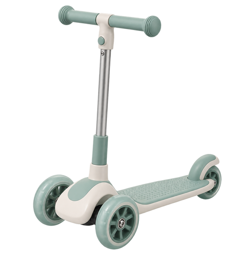 Three-wheel scooter for children, clean product image